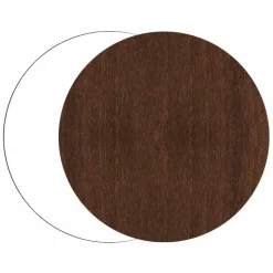 Portaombrelli in Legno Scuro o Bianco con Decori dal Design Moderno - Cannabambu
