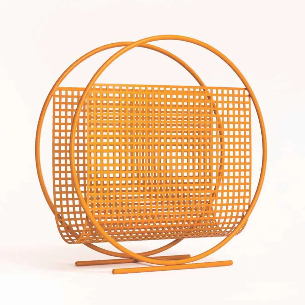 Portariviste da Terra Rotondo di Design in Acciaio Made in Italy - Mestolino