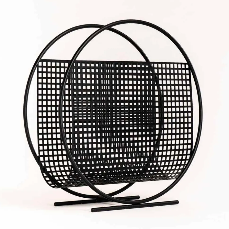 Portariviste da Terra Rotondo di Design in Acciaio Made in Italy - Mestolino