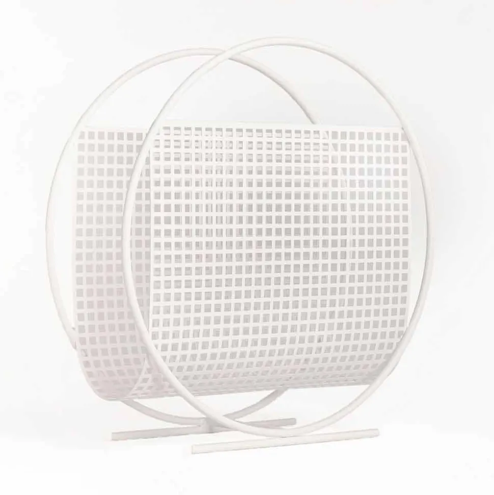 Portariviste da Terra Rotondo di Design in Acciaio Made in Italy - Mestolino