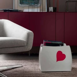 Portariviste di design in cuoio dal design moderno Beatrice