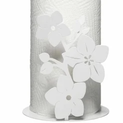 Portarotolo da Cucina a Fiori di Design Moderno in Ferro Made in Italy – Marken
