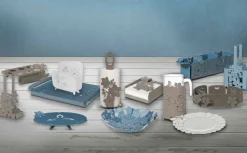 Portarotolo da Cucina a Fiori di Design Moderno in Ferro Made in Italy – Marken