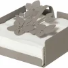 Portatovaglioli Floreale Moderno in Ferro Pregiato Made in Italy – Marken