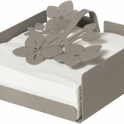 Portatovaglioli Floreale Moderno in Ferro Pregiato Made in Italy – Marken