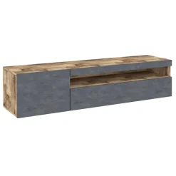 Porta Tv in Legno da Soggiorno Design Italiano con Vano a Giorno - Suzana