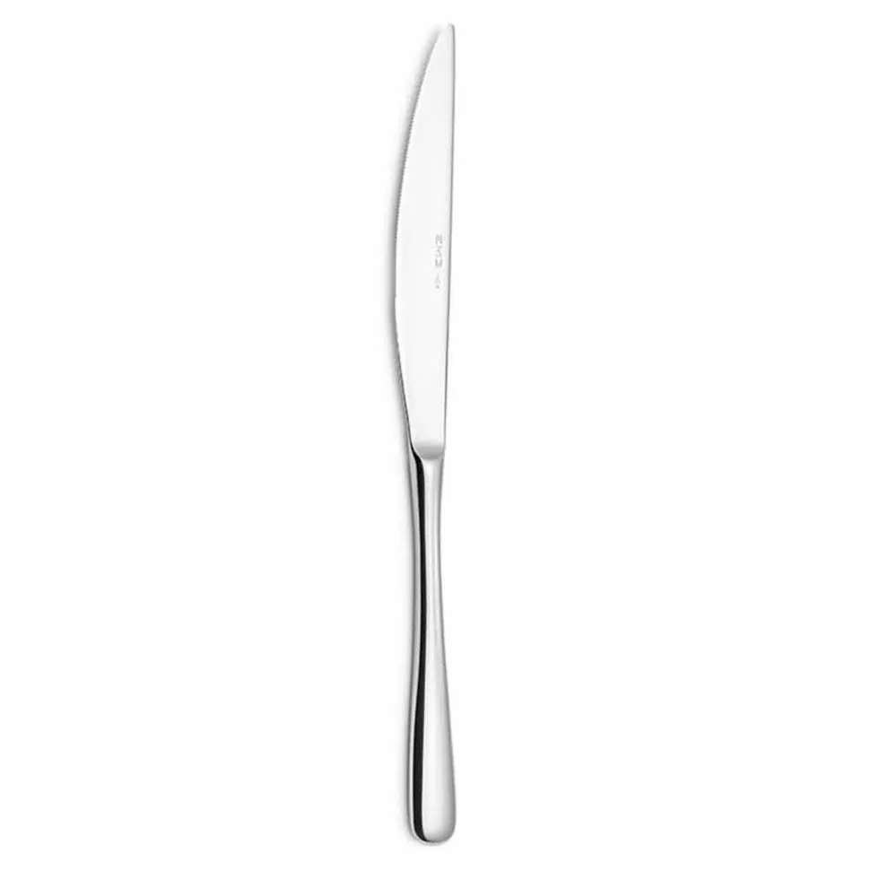 Posate da Tavola in Acciaio Inox Lucido Design Moderno Lusso 24 Pezzi - Bijou