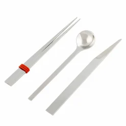 Posate in Acciaio Inox con Bacchette Design di Lusso Italiano - Carronde