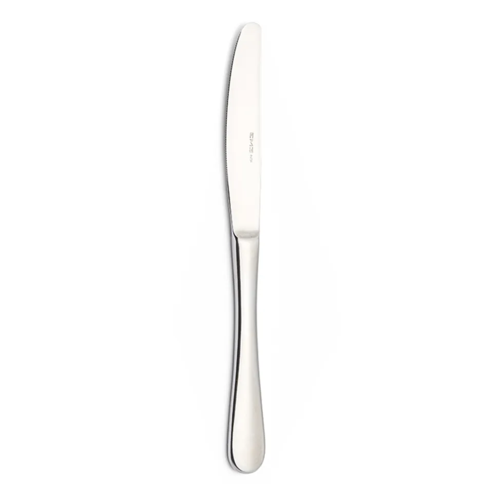 Posate in Acciaio Inox Lucido Design Moderno Essenziale 24 Pezzi - Mekano