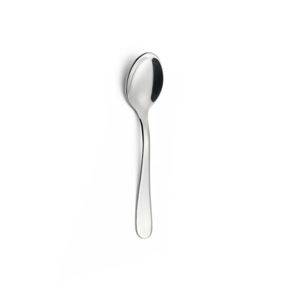 Posate in Acciaio Inox Lucido Design Moderno Essenziale 24 Pezzi - Mekano