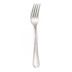 Posate in Acciaio Inox Lucido Manico Arrotondato Decorato 24 Pz - Mekano