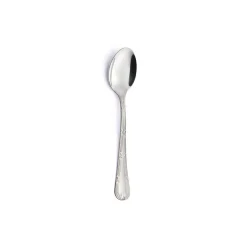 Posate in Acciaio Inox Lucido Manico Arrotondato Decorato 24 Pz - Mekano