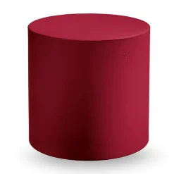 Pouf da Giardino Cilindrico in Polietilene Colorato Made in Italy - Viky