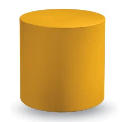 Pouf da Giardino Cilindrico in Polietilene Colorato Made in Italy - Viky