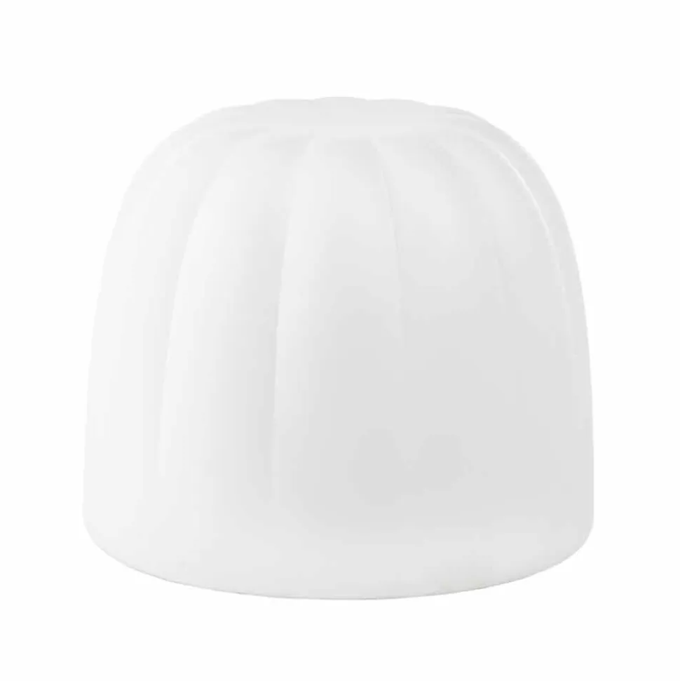 Pouf morbido colorato Slide Gelee in poliuretano prodotto in Italia