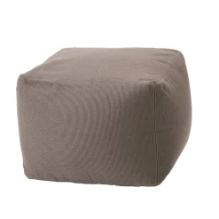 Pouf Morbido Quadrato da Interno ed Esterno in Tessuto Vari Colori - Naemi