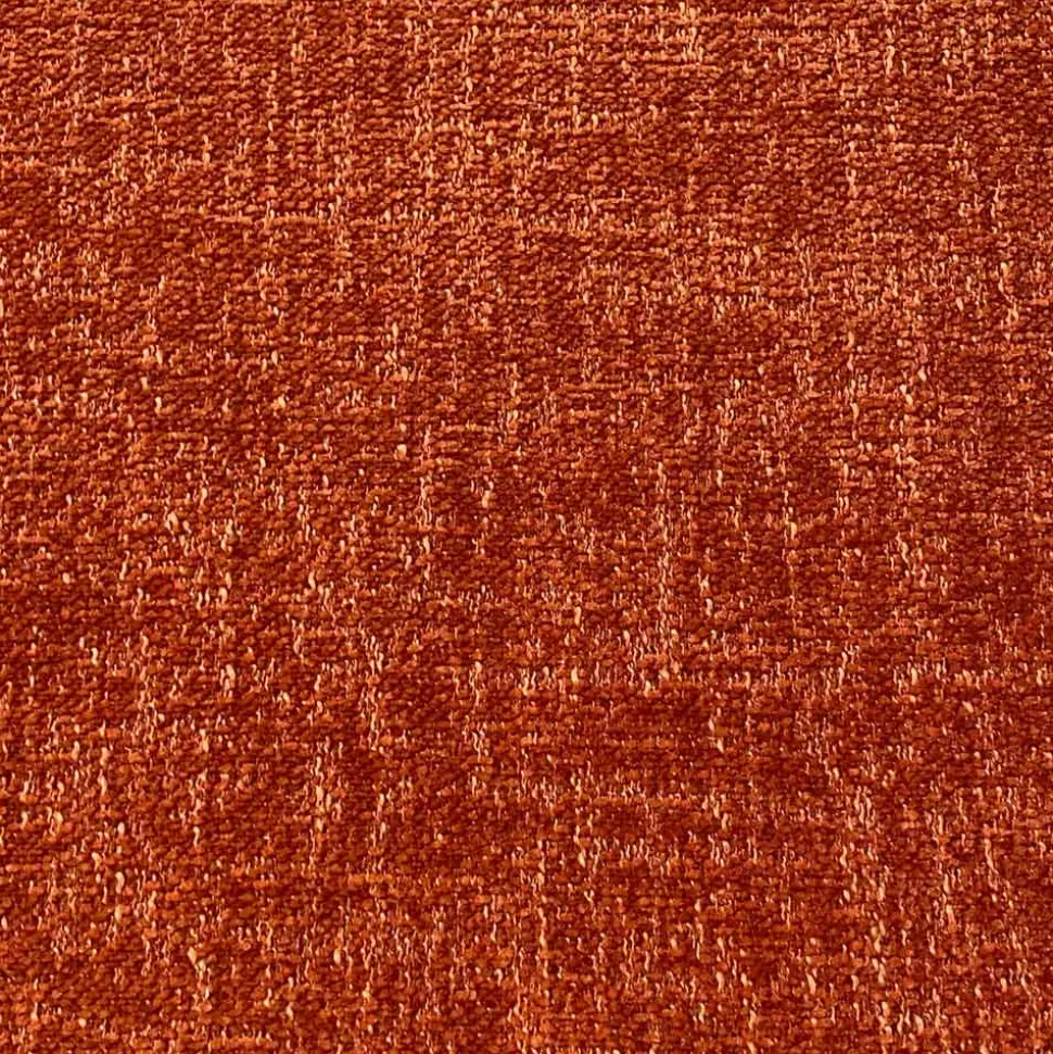 Pouf Ottomano Rotondo da Salotto in Ciniglia Colorata 3 Dimensioni - Evelyne