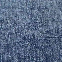 Pouf Ottomano Rotondo da Salotto in Ciniglia Colorata 3 Dimensioni - Evelyne
