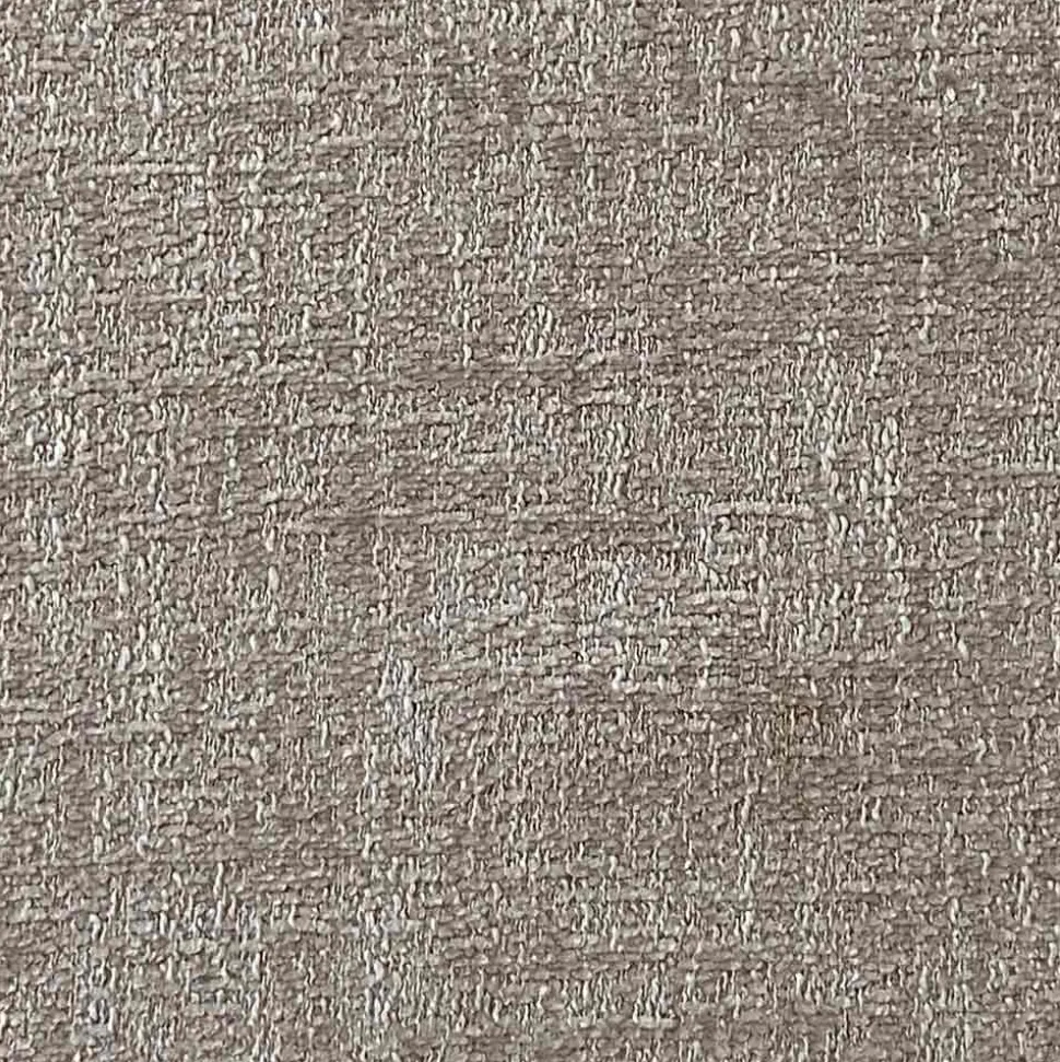 Pouf Ottomano Rotondo da Salotto in Ciniglia Colorata 3 Dimensioni - Evelyne