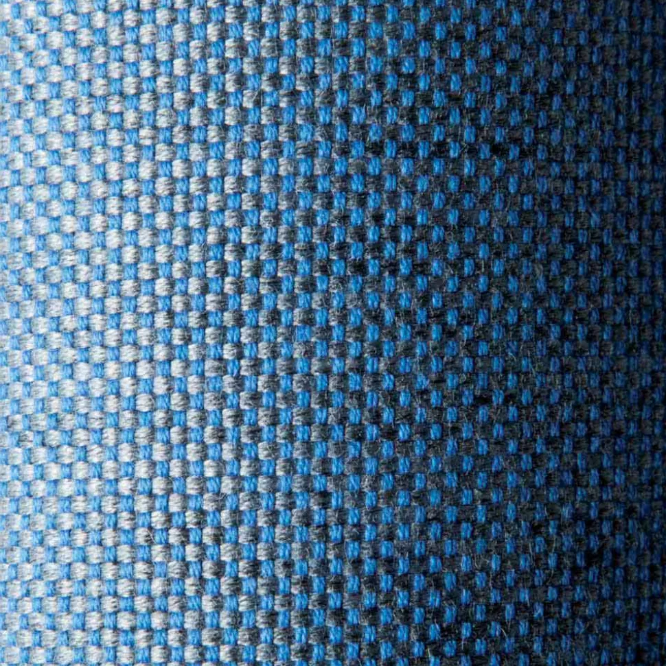Pouf Quadrato da Esterno di Design in Metallo e Tessuto Made in Italy - Selia