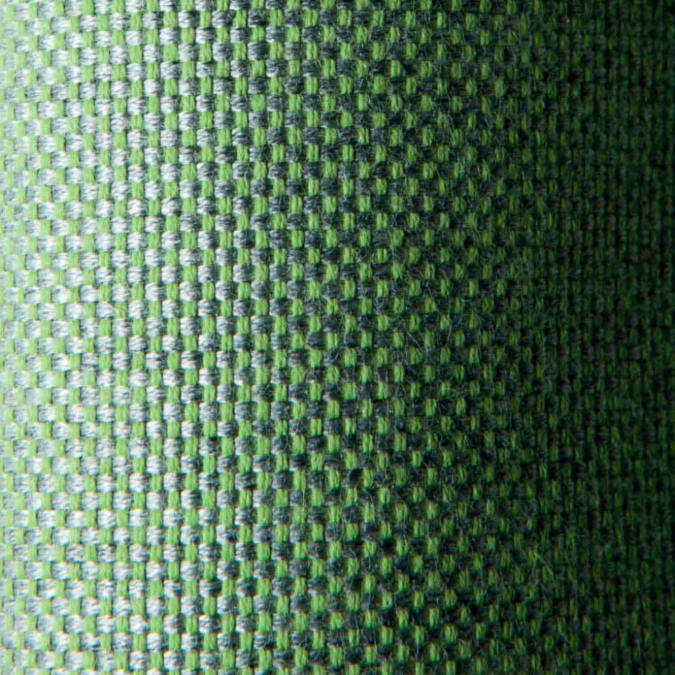 Pouf Quadrato da Esterno di Design in Metallo e Tessuto Made in Italy - Selia