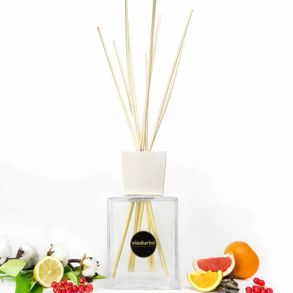 Profumatore Ambiente Cotone e Canapa 2,5 Lt con Bastoncini - Acquadipositano