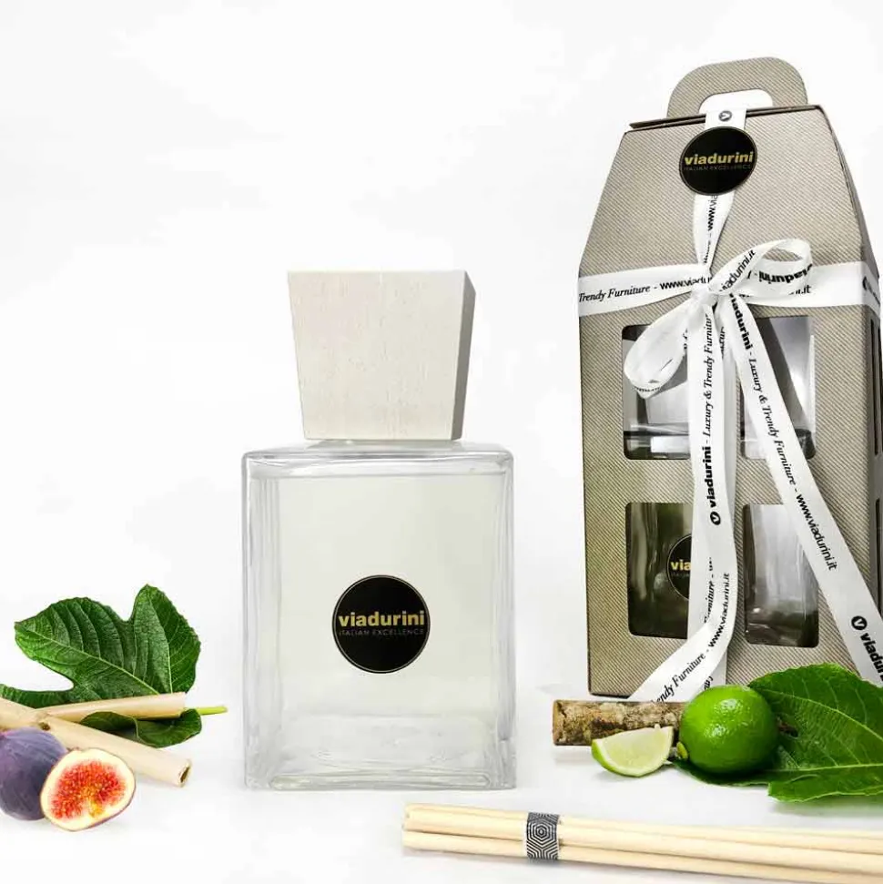 Profumatore Ambiente Fragranza Bamboo Lime 2,5 Lt con Bastoncini - Ariadicapri