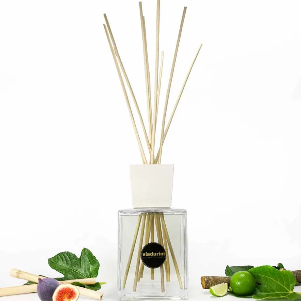 Profumatore Ambiente Fragranza Bamboo Lime 2,5 Lt con Bastoncini - Ariadicapri