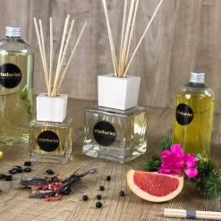 Profumatore Ambiente Fragranza Bamboo Lime 2,5 Lt con Bastoncini - Ariadicapri