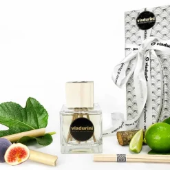 Profumatore Ambiente Fragranza Bamboo Lime 200 ml con Bastoncini - Ariadicapri