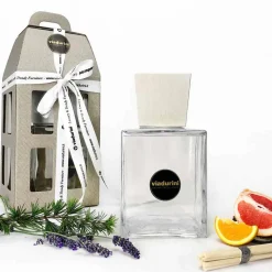 Profumatore Ambiente Lino Bianco 2,5 Lt con Bastoncini - Cuoredifirenze