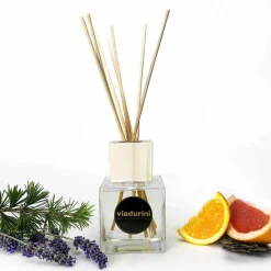 Profumatore Ambiente Lino Bianco 200 ml con Bastoncini - Cuoredifirenze