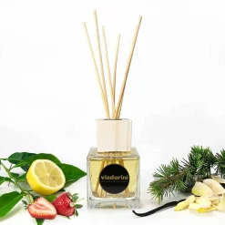 Profumatore Ambiente Rosa Marittima 200 ml con Bastoncini - Rosadiamalfi