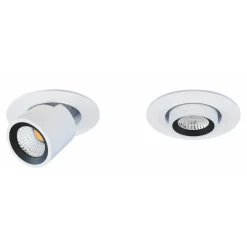 Proiettore a Led Plafoniera Orientabile in Alluminio 4 Pezzi - Etrusca