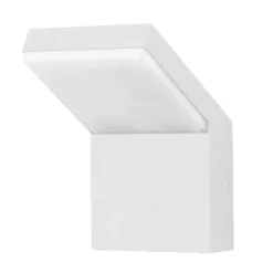 Proiettore LED 18W Applique da Esterno in Alluminio Bianco o Nero - Nerea