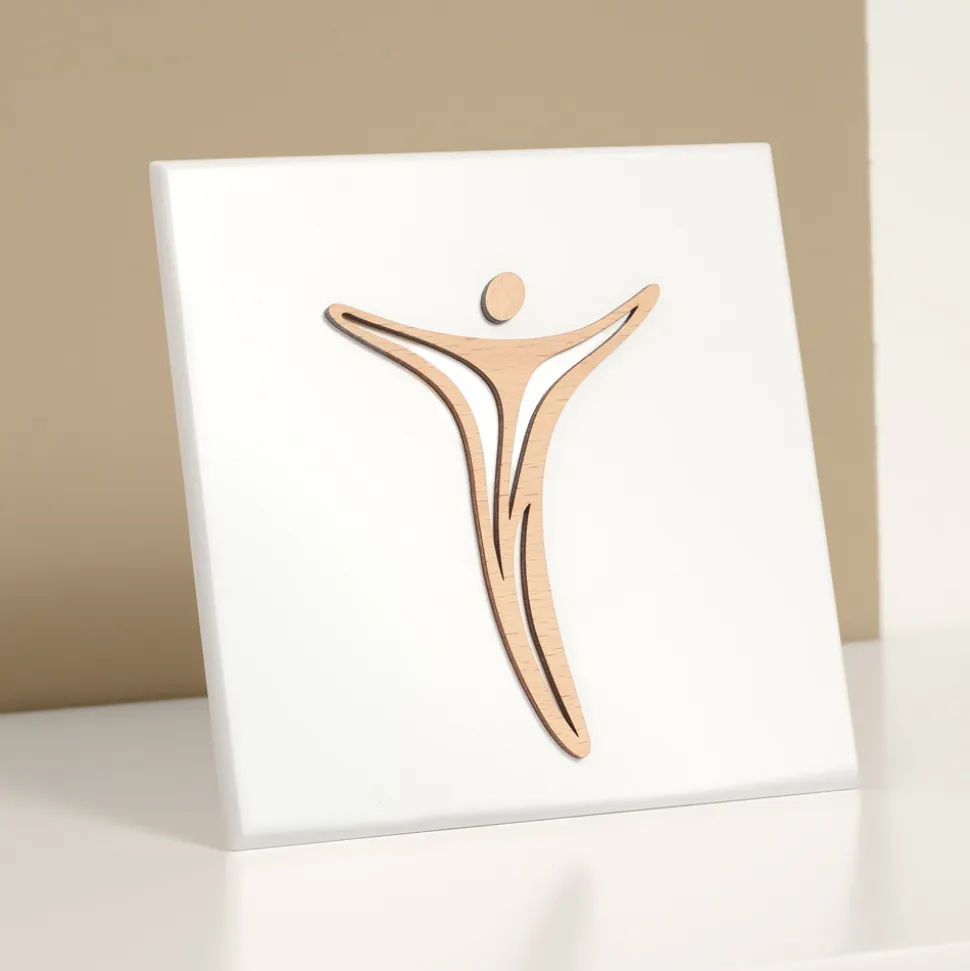 Quadretto Realizzato con Incisione Laser di Jesus Made in Italy - Kyla