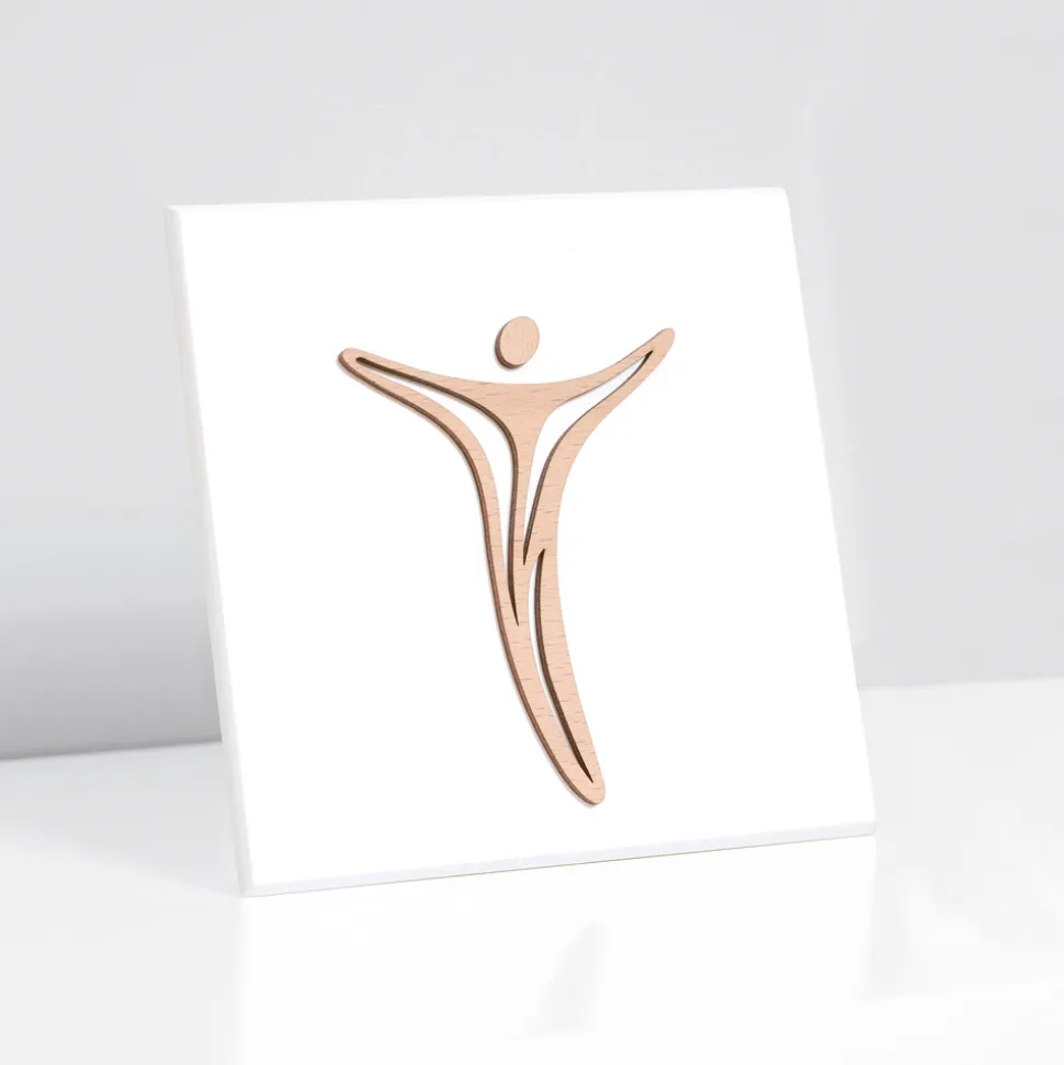 Quadretto Realizzato con Incisione Laser di Jesus Made in Italy - Kyla