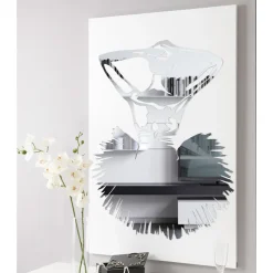 Quadro con Decoro a Specchio di Danzatrice Made in Italy - Evie