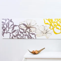 Quadro con Fiori Peonia Realizzato con il Laser Made in Italy - Freya