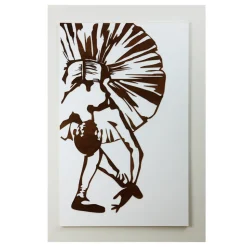 Quadro con Inchino di Ballerina Made in Italy - Maisie