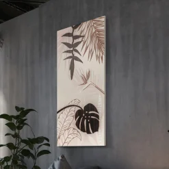 Quadro con Motivo Tropicale Realizzato con il Laser Made in Italy - Saeko