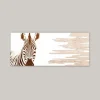 Quadro con Zebra Realizzato con il Laser Made in Italy - Yuuka