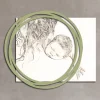 Quadro in Legno con Stampa di Donna con Bambino Made in Italy - Taiwan