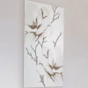 Quadro Realizzato in Laser con Fiore di Magnolia Made in Italy - Misaki