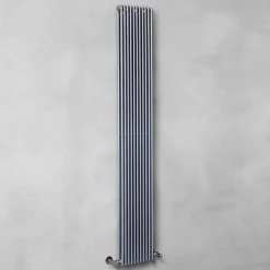 Radiatore a Parete Idraulico in Acciaio Colorato Design Doppio 1296 W - Canarino