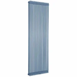Radiatore a Parete Idraulico in Acciaio Colorato Design Doppio 1296 W - Canarino