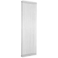Radiatore a Parete Idraulico in Acciaio Colorato Design Doppio 1296 W - Canarino