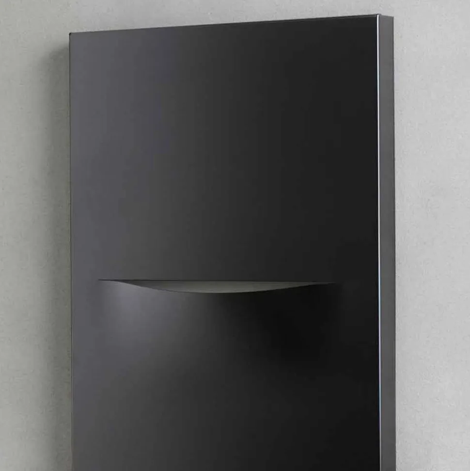 Radiatore Elettrico Verticale Design in Acciaio Moderno fino a 1000 W - Cut