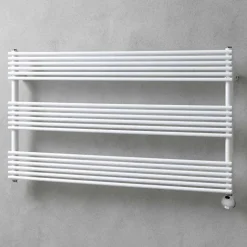 Radiatore Orizzontale Elettrico Design a Parete in Acciaio fino a 700 W - Nibbio