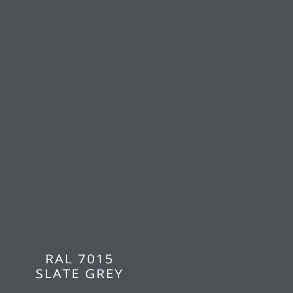 Radiatore Verticale di Design in Acciaio Grigio Ardesia fino a 626 W - Ice